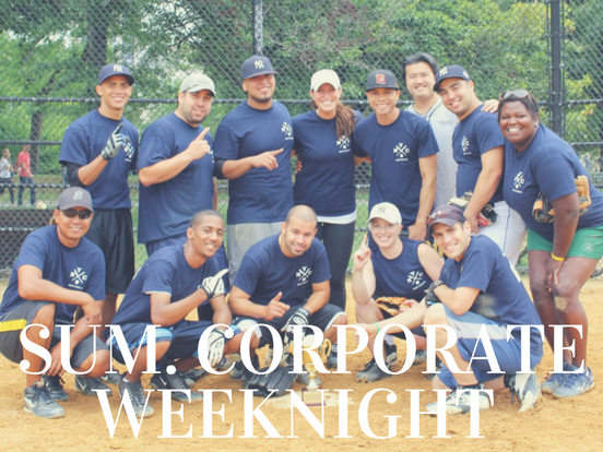 Summer – Weeknight Corporate Coed League