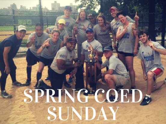 Spring – Sunday Coed League