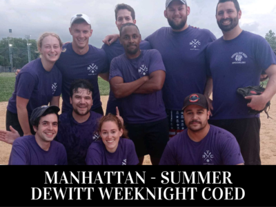 Weeknight midtown softball